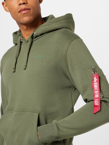 ALPHA INDUSTRIES - Sudadera en verde