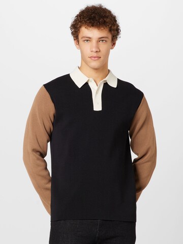 NORSE PROJECTS Sweter w kolorze czarny: przód