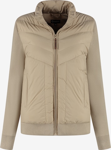 Travelin Cardigan 'Dana' i beige: forside