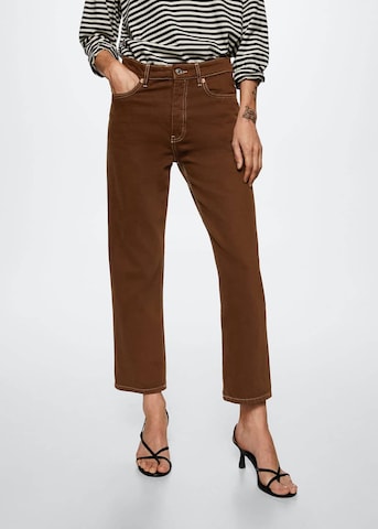 MANGO Jeans 'Havana 2' in Brown: front