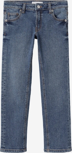 Jeans MANGO KIDS pe albastru, Vizualizare produs