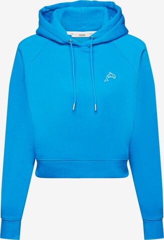 Sweat-shirt ESPRIT en bleu : devant