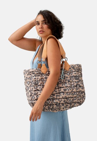 Fritzi aus Preußen Shopper 'Izzy' in Beige: voorkant
