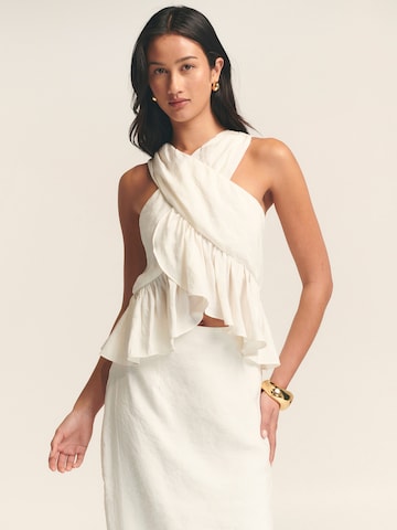 St MRLO - Vestido de festa 'Aloe' em bege