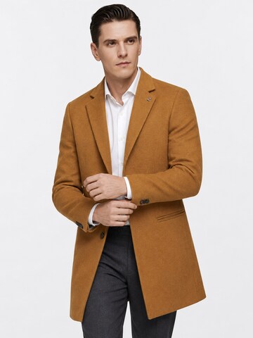 ALLTHEMEN Wintermantel 'Herbstgold'‌‌‌‌‌‌‌‌‌ in Beige