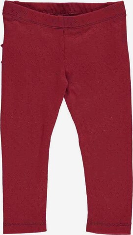 Slimfit Leggings di Müsli by GREEN COTTON in rosso: frontale