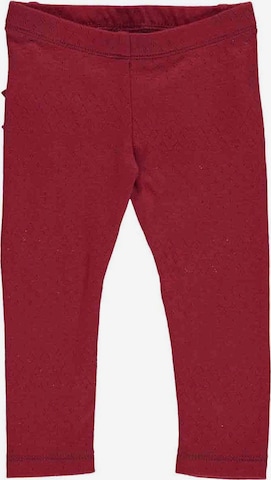 Müsli by GREEN COTTON Slim fit Leggings in Red: front
