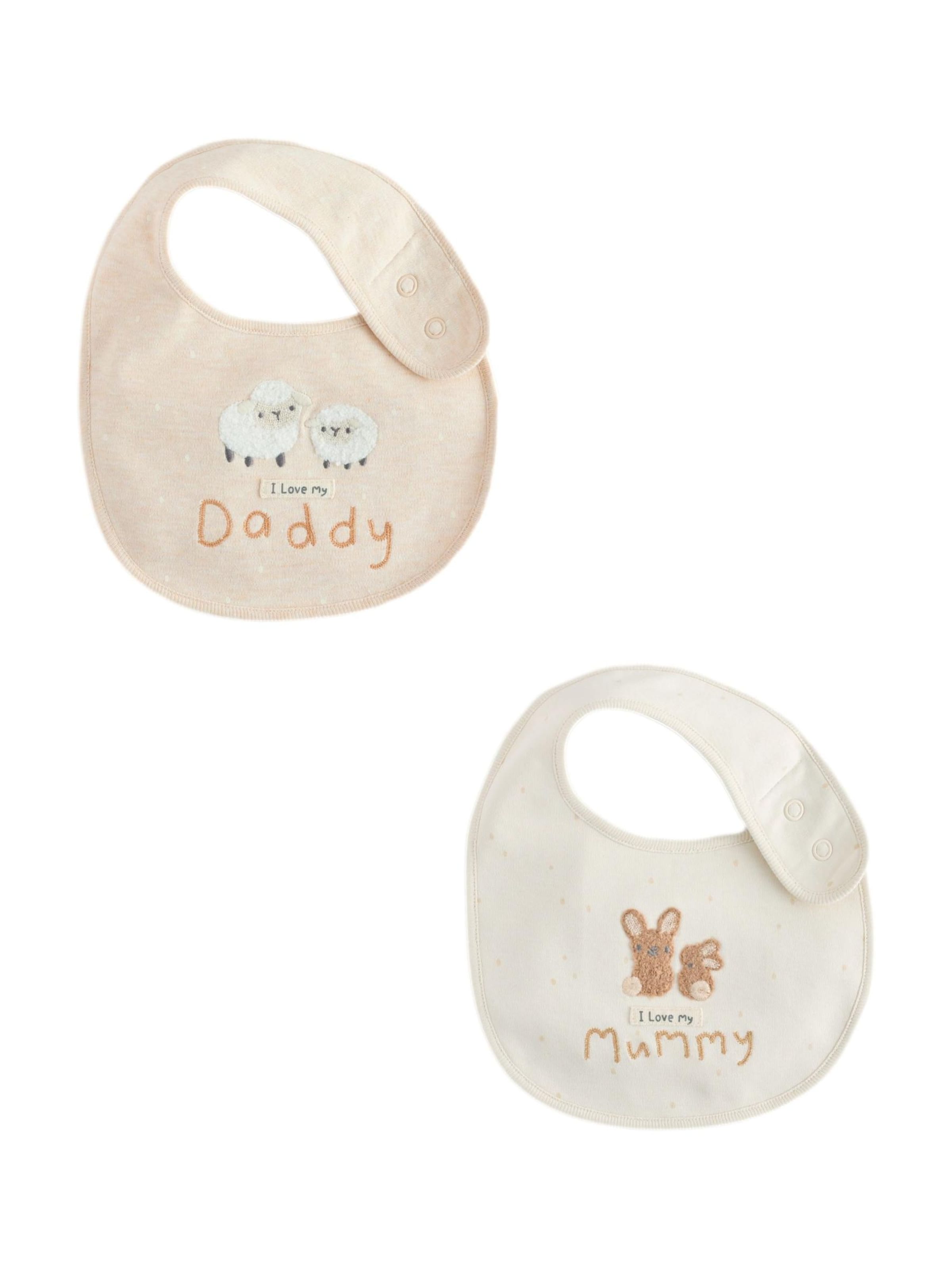 Next Slab 'Mummy and Daddy' in Beige: voorkant