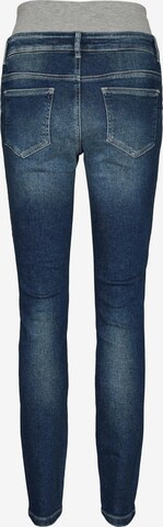MAMALICIOUS Slimfit Jeans 'Akosta' in Blau