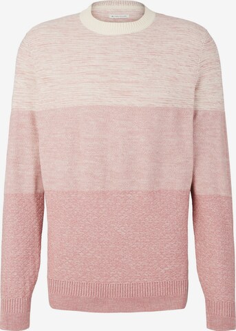 Pull-over TOM TAILOR en rose : devant