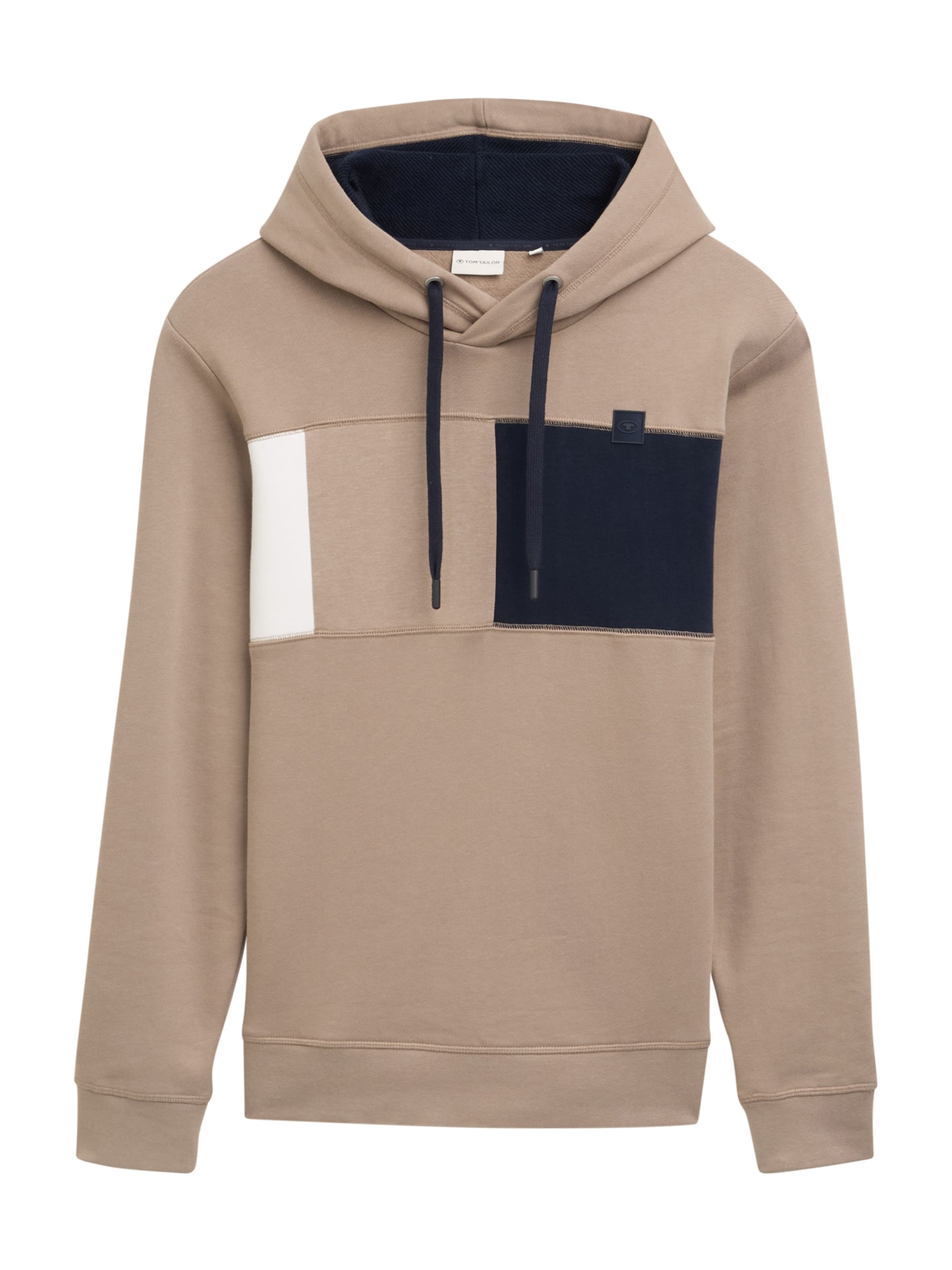 Sweat-shirt TOM TAILOR en marron : devant