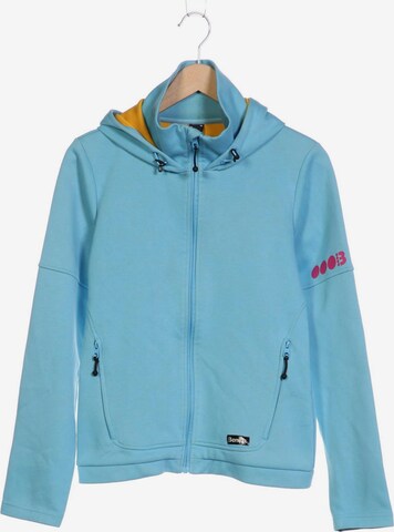 BENCH Sweatshirt & Zip-Up Hoodie in M in Blue: front