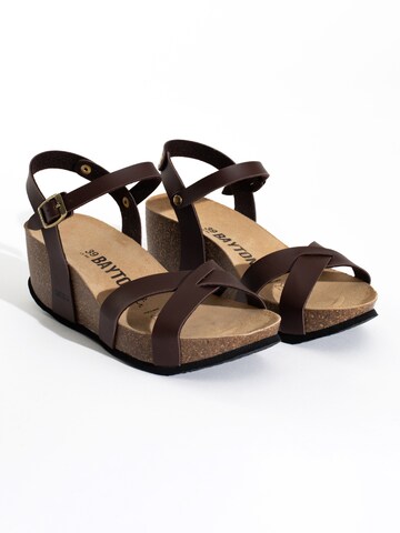 Bayton Sandal 'Venus' i brun