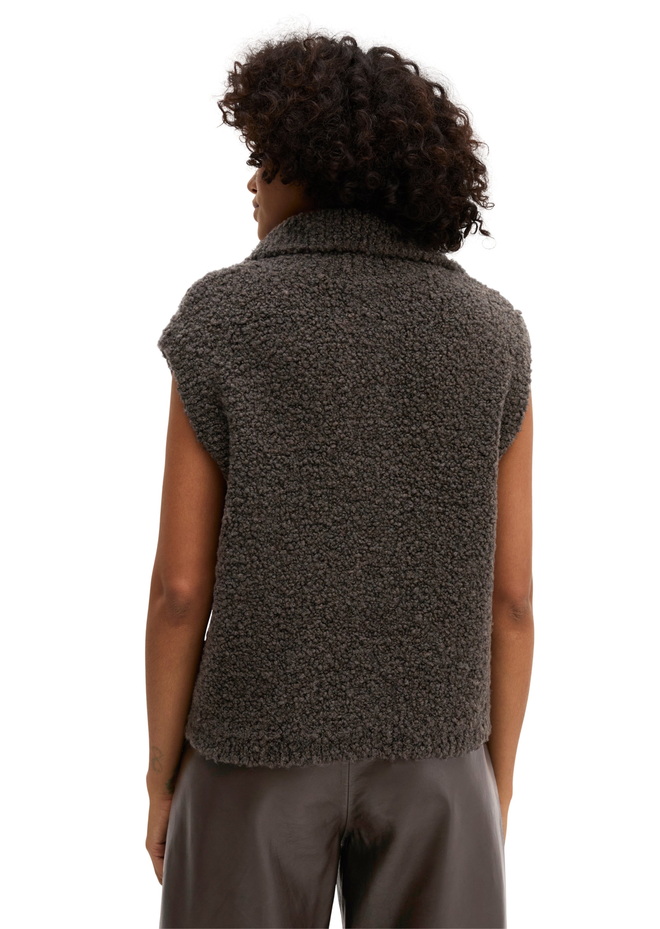 Marc O'Polo Gebreid vest in Bruin