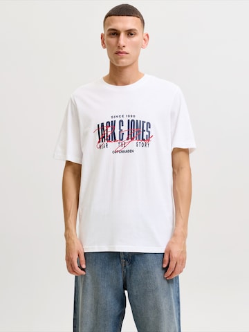 JACK & JONES Shirt 'JJAERO' in Green: front