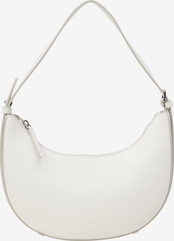 Borsa a spalla di Marc O'Polo in bianco: frontale