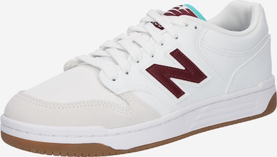 new balance Sneaker low i beige / burgunder / hvid, Produktvisning