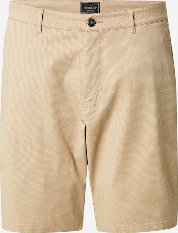 Iriedaily Παντελόνι τσίνο 'Love City' σε μπεζ: μπροστά