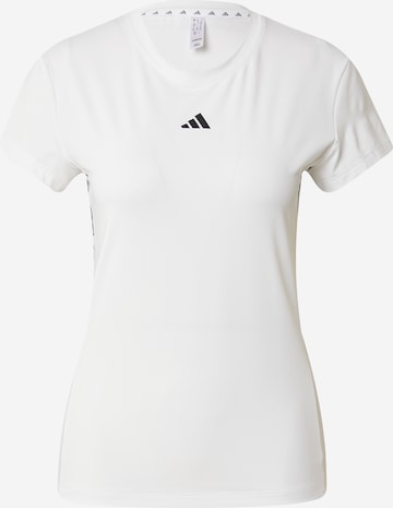 ADIDAS PERFORMANCE Funksjonsskjorte i hvit: forside