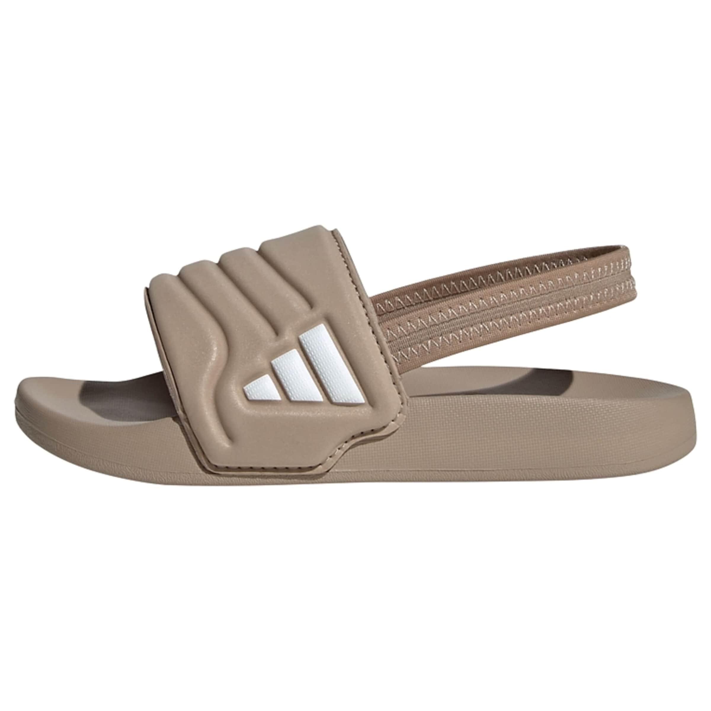 ADIDAS SPORTSWEAR Open shoes 'Adilette 2.0' in Brown: front