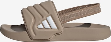 ADIDAS SPORTSWEAR Open shoes 'Adilette 2.0' in Brown: front