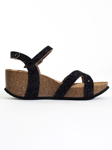 Bayton Sandal 'Venus' i svart