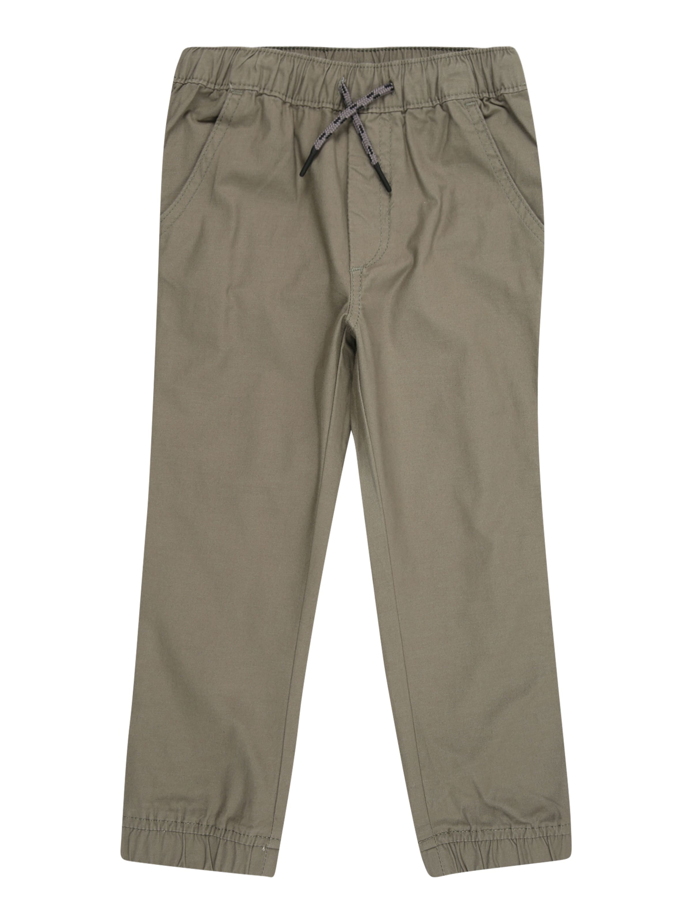 GAP Дънки Tapered Leg Панталон 'EVERYDAY' в зелено: отпред