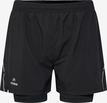 Regular Pantalon de sport 'PACE' Newline en noir : devant