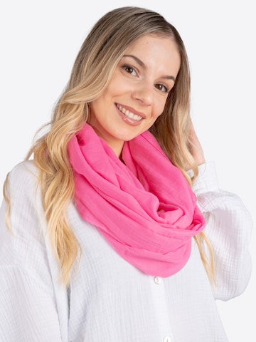 Seasons of April Tunnelsjaal 'Carina' in Roze