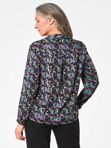 Goldner Blouse in Zwart