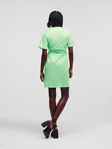 Robe Karl Lagerfeld en vert