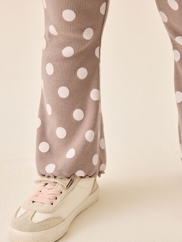 Next Flared Leggings in Beige