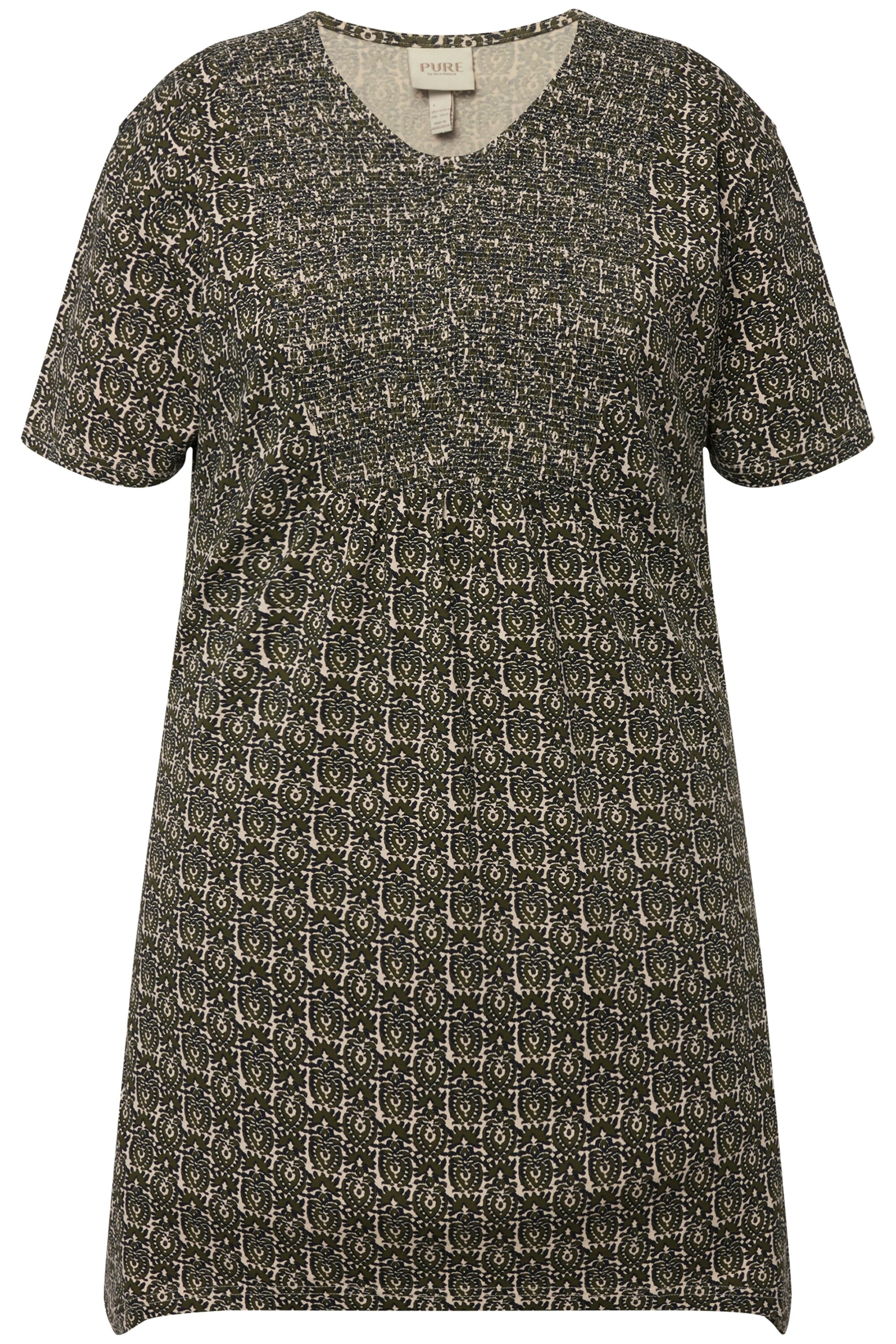 Ulla Popken Shirt in Green: front