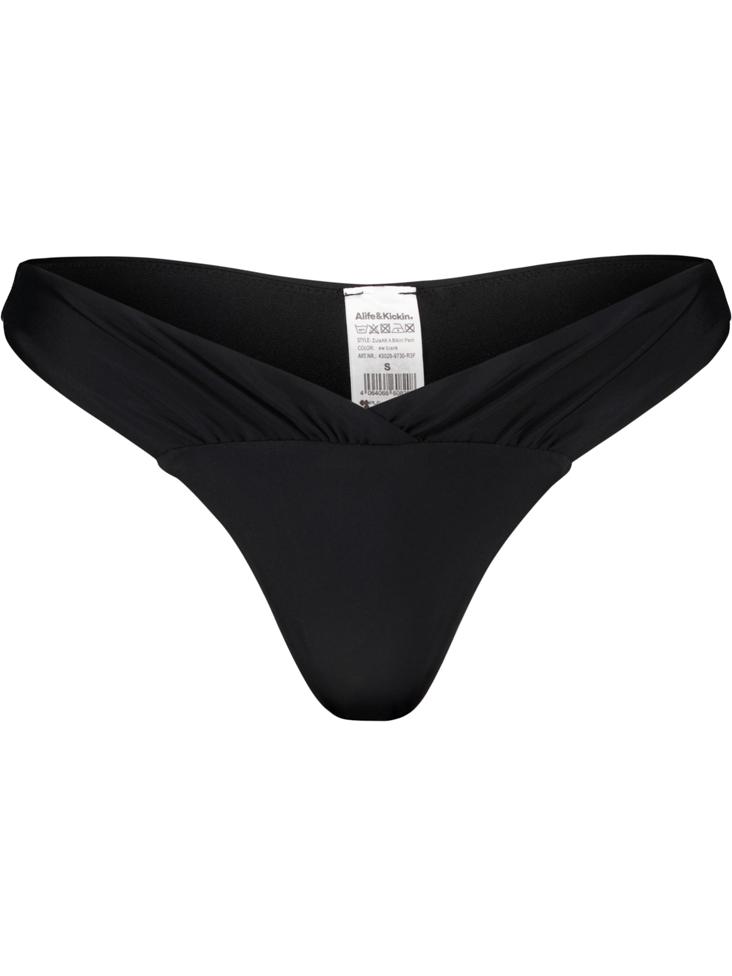 alife & kickin Σλιπ μπικίνι 'ZulaAK A' σε μαύρο: μπροστά