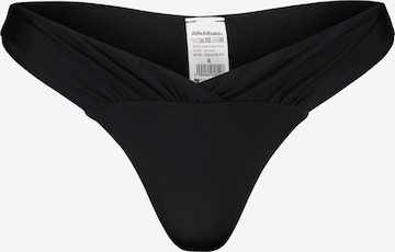 Alife and Kickin Bikini bottom 'ZulaAK A' in Black: front
