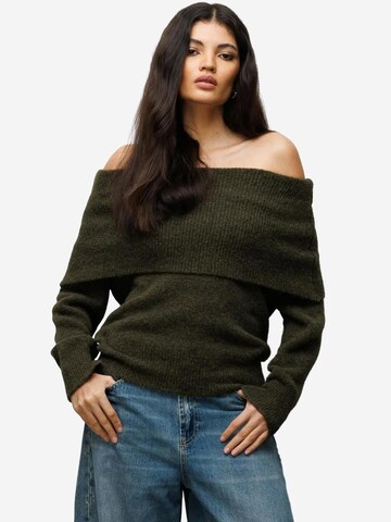 Pull-over MixRay en vert : devant