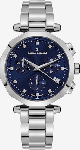 Claude Bernard Analoguhr 'Dress Code Chronograph' in Blau: Vorderseite