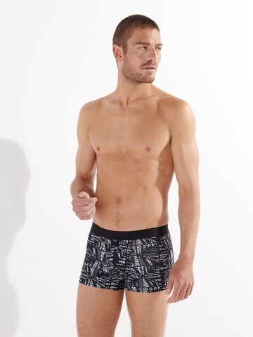 HOM Boxershorts ' Soli Boxer ' in Zwart: voorkant