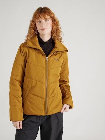 VANS Winterjacke 'FOUNDRY PUFF MTE' in Braun: predná strana