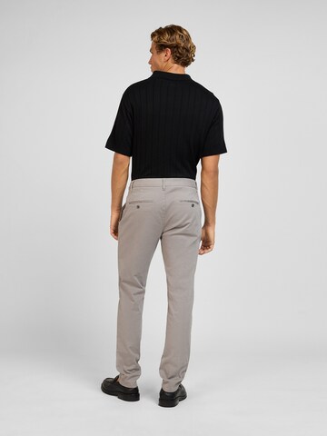 WOTEGA Slim fit Chino Pants 'Adriano' in Grey