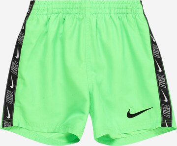 Shorts de bain Nike Swim en vert : devant