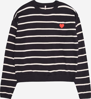 mėlyna ONLY GIRLS Megztinis 'KOGAMY': priekis