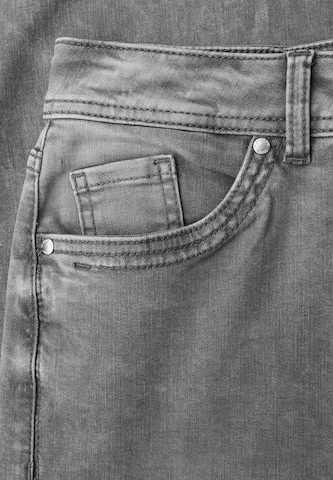 STREET ONE Wide leg Jeans in Grey