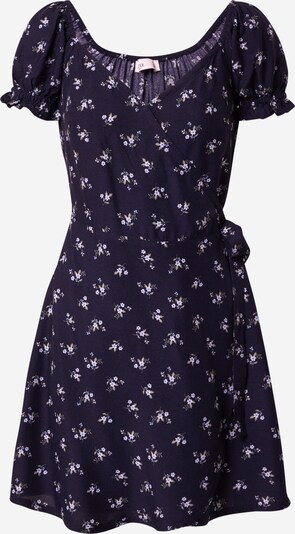 HOLLISTER Robe d’été en bleu marine / bleu clair / kaki / blanc, Vue avec produit