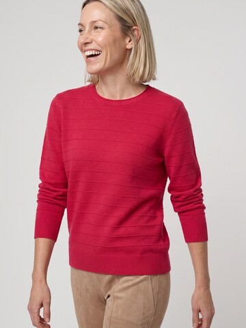 Olsen Sweater 'Henny' in Red: side