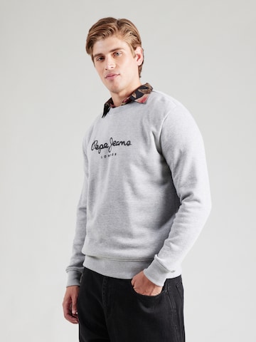 Pepe Jeans Sweatshirt 'MACBETH' i grå: framsida