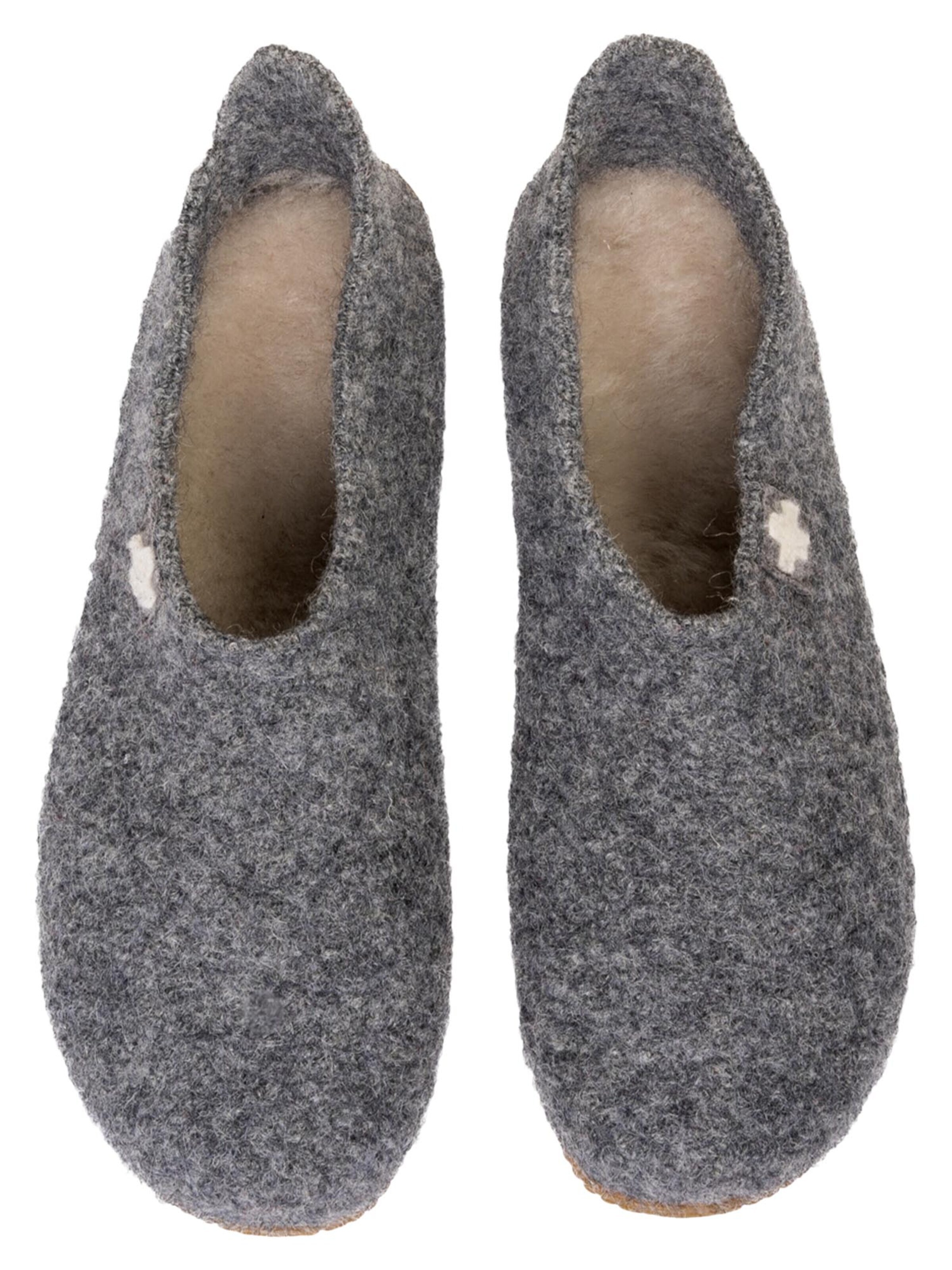 Living Kitzbühel Slipper in Grey