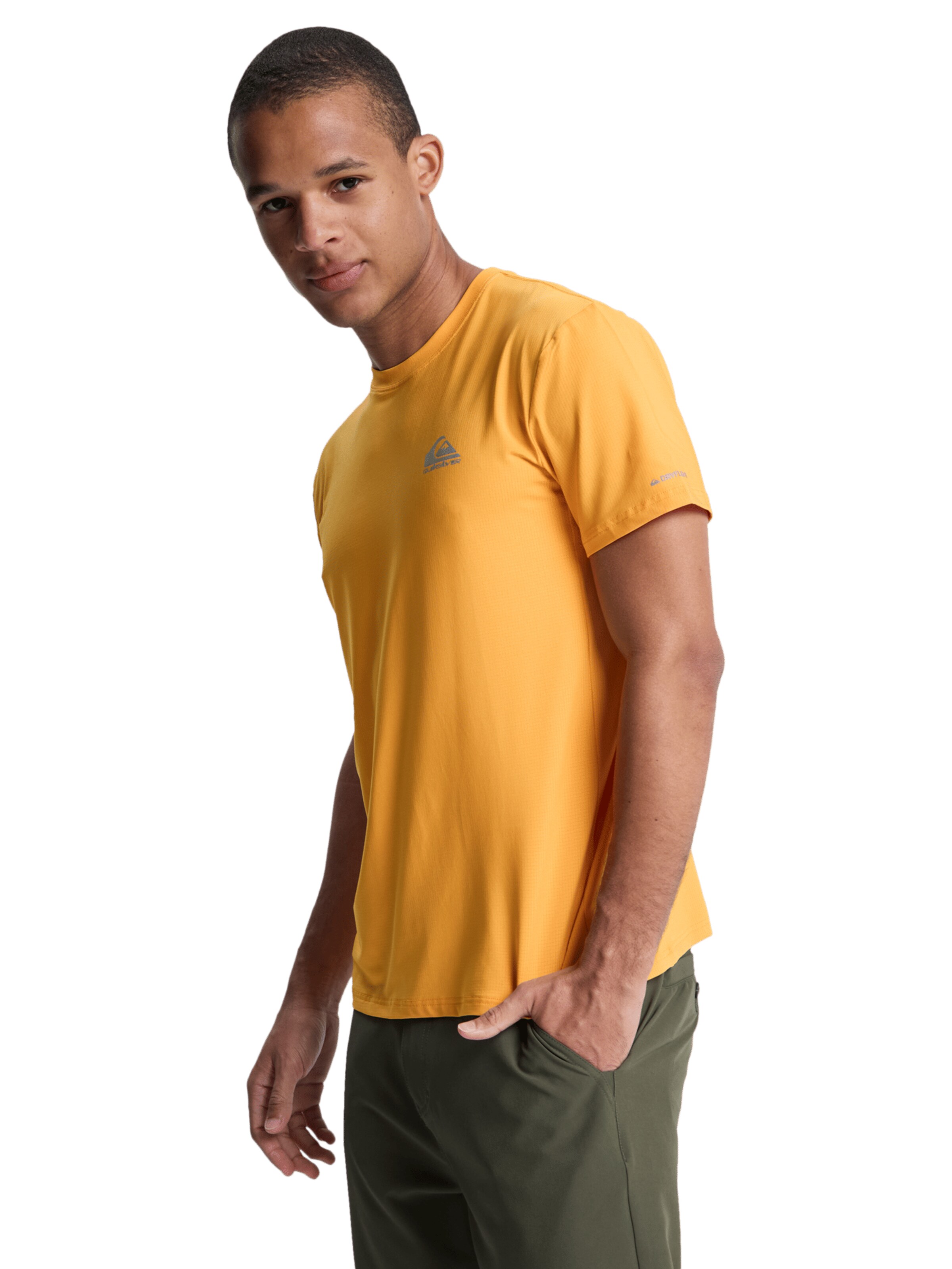 QUIKSILVER T-shirt 'Caecilian' in Gelb