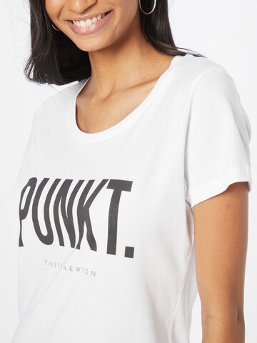 T-shirt 'Punkt' EINSTEIN & NEWTON en blanc