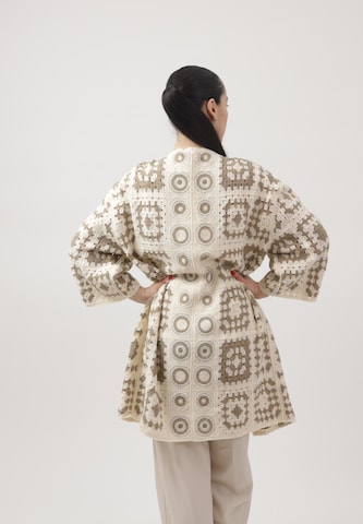 Elara Cardigan i beige